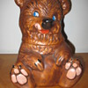 Brown Bear Cookie Jar 