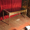 louis XVI repro in steel and brass