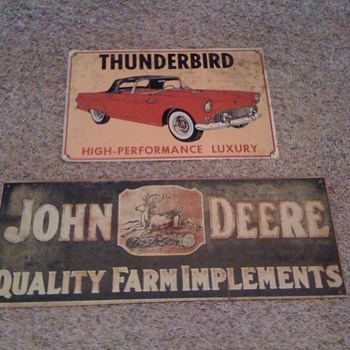 Vintage signs 
