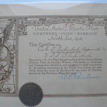 Great grandfather's WWI service documents. 
