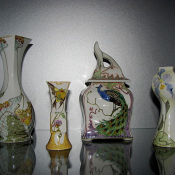 Rozenburg eggshell - Art Nouveau