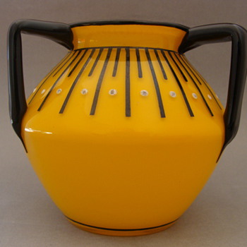 Loetz Tango Enamel - #3 Hosch - Art Glass