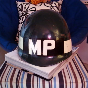 Military police helmet