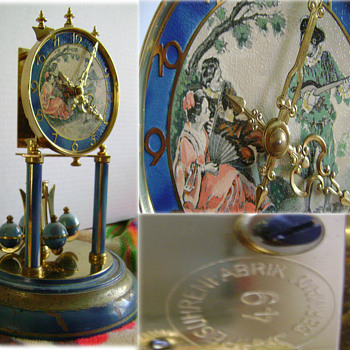 #49 JAHRE SUHRENFABRIK GERMANY  Dome Clock - Clocks