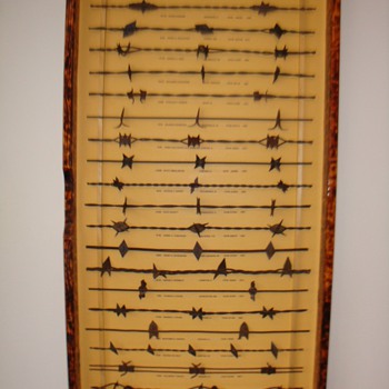 UNUSUAL PATENTED BARBED WIRE - Tools and Hardware