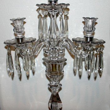 My Fav -- 3 Arm Crystal Candelabra 