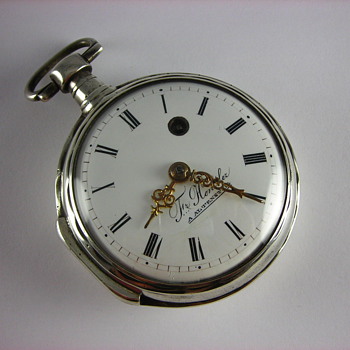 German Verge Fusee Pocket Watch - Pocket Watches