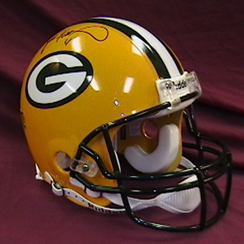 Brett Favre Autographed Green Bay Packers Helmet