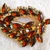 JULIANA? RHINESTONE BROOCH