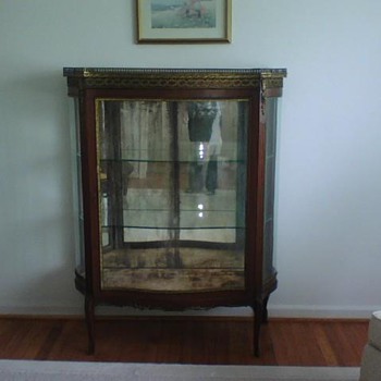 Rosewood China Cabinet - late 1800's from France - Furniture