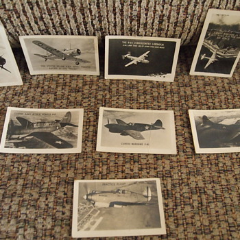 World War 2 Searchlight Identification Cards - Military and Wartime