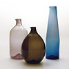 Jugs from the i-lasi series, Timo Sarpaneva (1950s, Iittala)