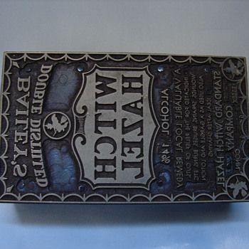 Two Bailey's Double Distilled Witch Hazel Stamps? - Advertising