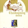 36th Inf. Regt. and 48th Inf. Thanksgiving Menu Germany 1962/63