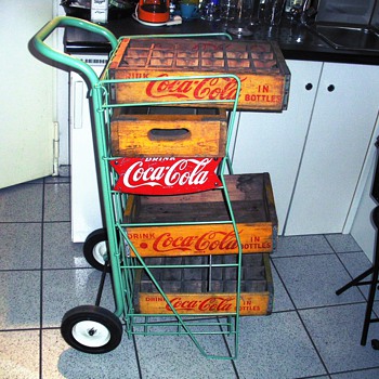 My awesome coke trolley