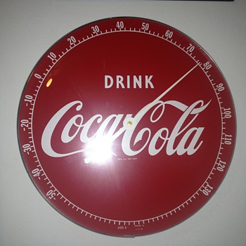 Coca Cola thermometer - Coca-Cola