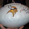 John Randle signed Viking football and Limited edtion Viking football w/ autographs