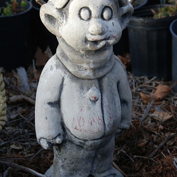 Vintage 1940s Cement 'Dopey' from Snow White - Movies