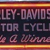 1930's Art Deco Harley-Davidson Neon Sign