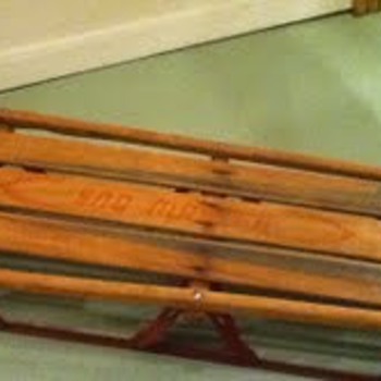 My new "Sno Sled" sled