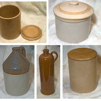 Mixed Stoneware from 1840-forward any help?