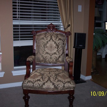 antique eastlake chair - Furniture