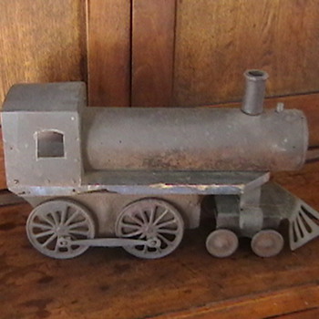 1920s Train Engine Pull Toy