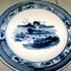Chinese ? Blue & White Landscape Plate