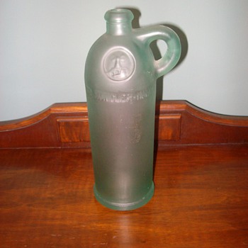 Green Wine Bottle - Bottles