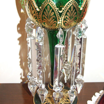 I have a pair of these lusters. Perfect condition but don't know anything about them. - Glassware