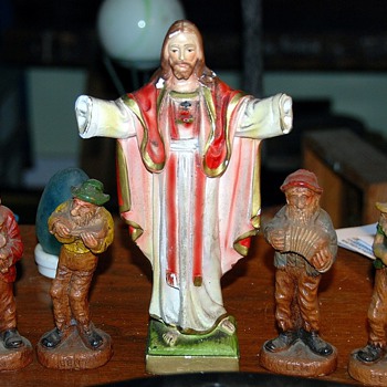 religious chalkware