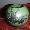 Frankoma Silver Overlay Vase