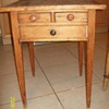 Antique - Hepplewhite  - 3 drawer work table - lamp stand