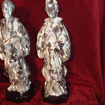 Religious type statues? - Pottery