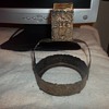 VINTAGE ASHTRAY MATCHBOX HOLDER