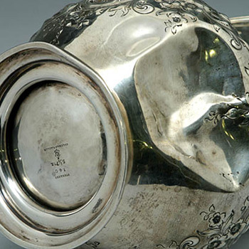 Durgan Sterling Water Pitcher Restoration