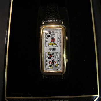 Micky and Minnie dual face watch - Wristwatches