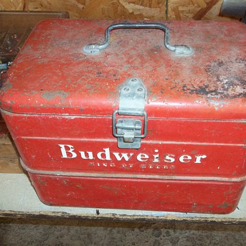 VINTAGE BUDWEISER ICE BOX