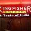 kingfisher lager beer neon sign