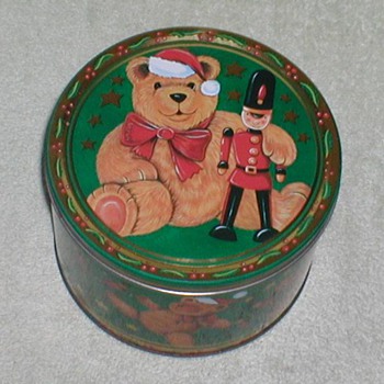 Christmas Cookie Tin - Bears - Christmas
