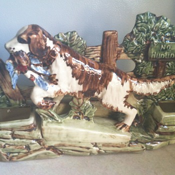 McCoy Bird Dog Planter - 1950's