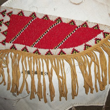 Native American Beaded Knife Sheath