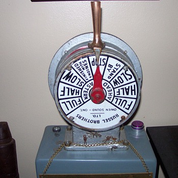 Old ships telegraph.
