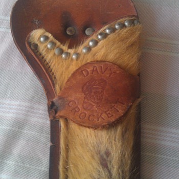 Vintage Davy Crockett Cap Gun Holster