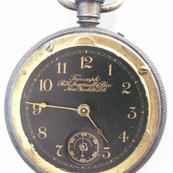 Ingersoll Stem Wind/Pin Set Engraved Movement