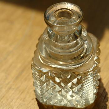 Diamond Cut Crystal Dug - Bottles
