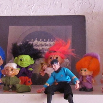 The Pointy-Ear Patrol: Band of Trolls and Mr. Spock - Dolls