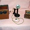 Western Electric Candlestick Telephone 323W with 2 ringers. 