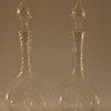 A pair of Edwardian Decanters