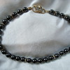 heavy beaded necklace